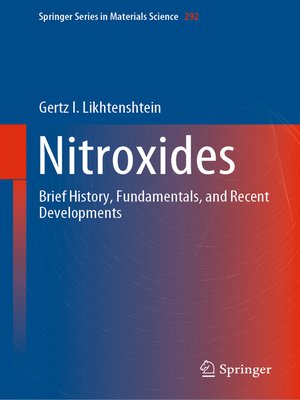 cover image of Nitroxides